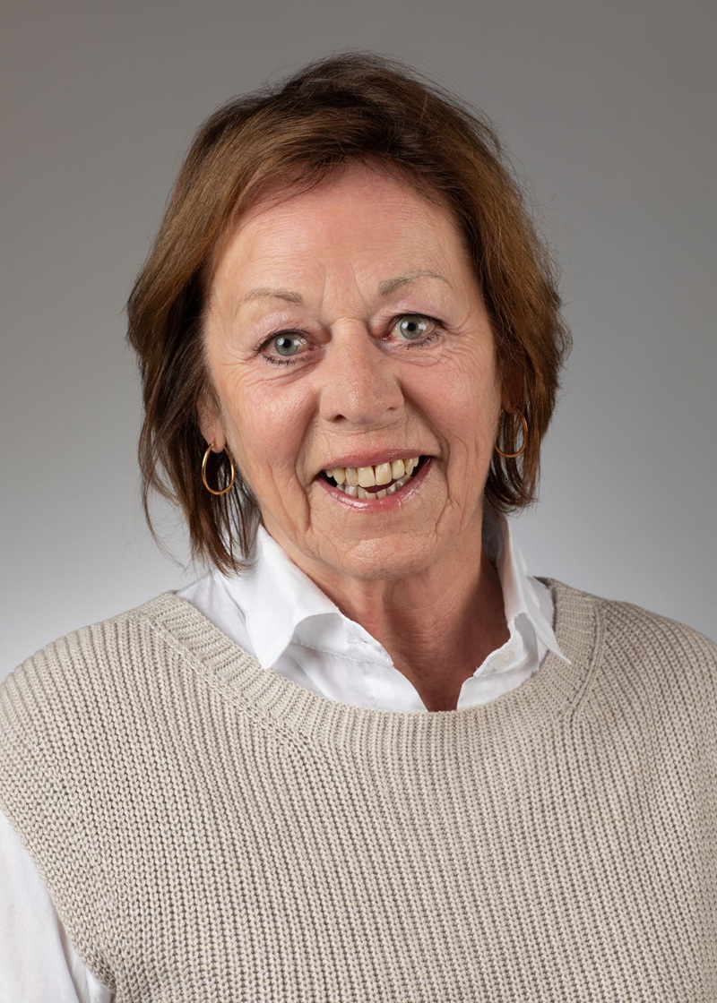 a woman standing outside